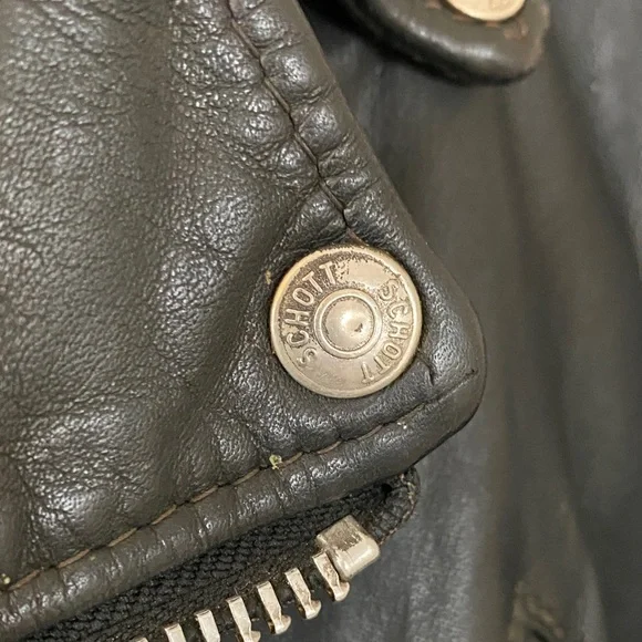 Vintage American Schott NYC Motorcycle Jacket - Picture 4 of 6